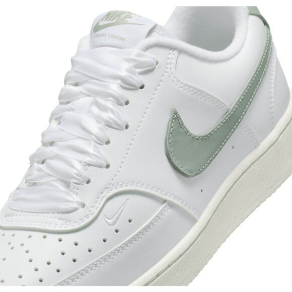 Nike Court Vision Low NN - Size 10 Women Sneakers White Sail Jade HV5246-102 NEW - Picture 8 of 9
